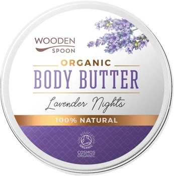 Masło do ciała Wooden Spoon Organic Body Butter Lavender night 100 ml (3800232735933)