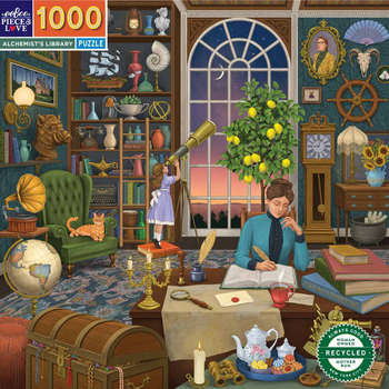 Puzzle EeBoo Alchemists Library 1000 elementów (0689196514609)