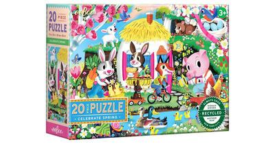 Puzzle EeBoo Celebrate Spring 20 elementów (0689196513749)