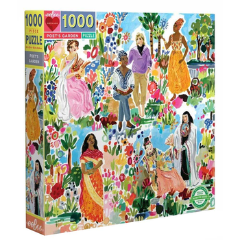 Puzzle EeBoo Poet's Garden 1000 elementów (0689196511073)