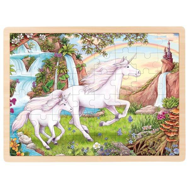 Puzzle Goki Unicorn 48 elementów (4013594573665)
