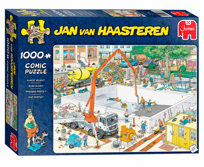 Puzzle Jumbo Jan van Haasteren Almost Ready 1000 elementów (8710126200377)