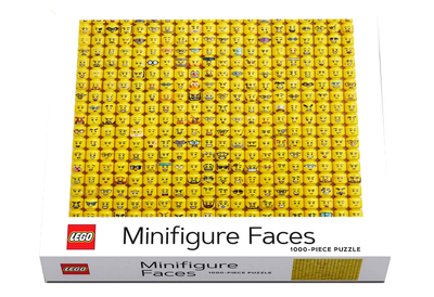 Пазл LEGO MiniFigure Faces 1000 елементів (9781797210193)