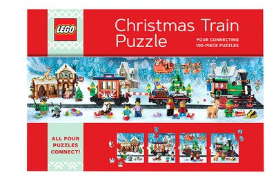 Puzzle LEGO Christmas Train 400 elementów (9781797221335)