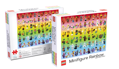 Пазл LEGO MiniFigure Rainbow 1000 елементів (9781797214382)