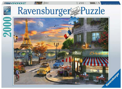 Puzzle Ravensburger Paris Sunset 2000 elementów (4005556167166)