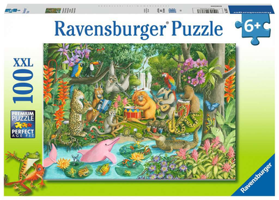 Puzzle Ravensburger Rainforest River Band 100 elementów (4005556133673)