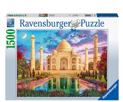 Puzzle Ravensburger Taj Mahal 1500 elementów (4005556174386)