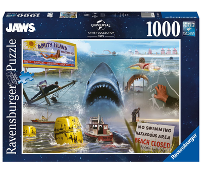 Пазл Ravensburger Universal Studios Jaws 1000 елементів (4005556174508)