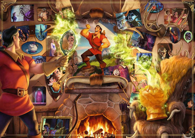 Puzzle Ravensburger Villainous: Gaston 1000 elementów (4005556168897)