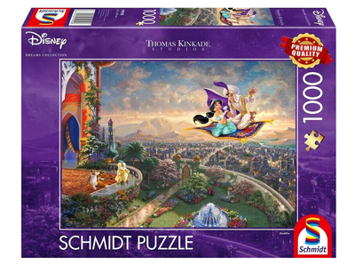 Puzzle Schmidt Thomas Kinkade: Disney Aladdin 1000 elementów (4001504599508)