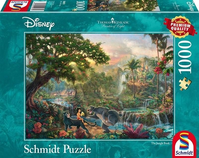 Пазл Schmidt Thomas Kinkade: Disney The Jungle Book 1000 елементів (4001504594732)