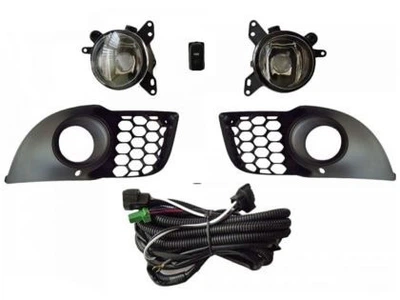Противотуманные фары ПТФ туманки DLAA на Mitsubishi Lancer X 08-15 Sportback Митсубиси Лансер Икс V04724