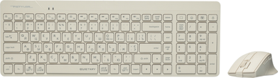 Комплект беспроводной A4Tech Fstyler FG2400 Air Wireless Beige (4711421994613)
