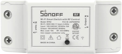 Inteligentny Wi-Fi przełącznik Sonoff c RF 433 mHz (M0802010002)