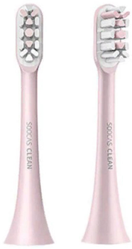 Набір насадок для зубних щіток Xiaomi Soocas General Toothbrush Head for X1 / X3 / X5 Pink (BH01P CN)