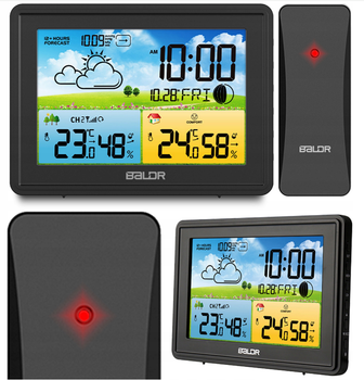 Метеостанция BERDSEN BD-908 Black (390800)