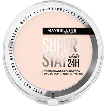Podkład matujący Maybelline Super Stay 24H Hybrid Powder w pudrze 03 9 g (3600531666583)