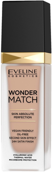 Podkład do twarzy Eveline Cosmetics Wonder Match Foundation luksusowy dopasowujący się 15 Natural 30 ml (5903416017752 / 5903416019459)