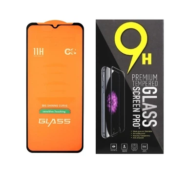 Захисне скло для Nokia C21 Plus (TA-1433, TA-1431, TA-1426, TA-1424) Full Glue з чорною рамкою