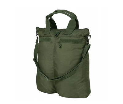 Сумка рюкзак тактична для шолома та спорядження Mil-Tec Helmet Bag 2 в 1 оливкова 13824001-