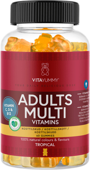 Мультивітаміни VitaYummy Adults Multivitamin Тропік 60 шт (5713918000721)