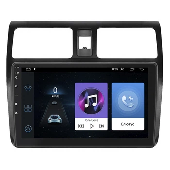 Штатная магнитола Lesko для Suzuki Swift III 2004-2011 экран 10" 1/16Gb Wi-Fi GPS Base сузуки свифт