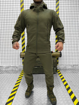 Тактический костюм софтшел softshell ESDY oliva XL
