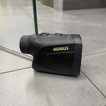 Дальномер лазерный KONUS RF-1200, 6x25, дальность 5-1200 м, с компенсацией угла наклона и сканированием