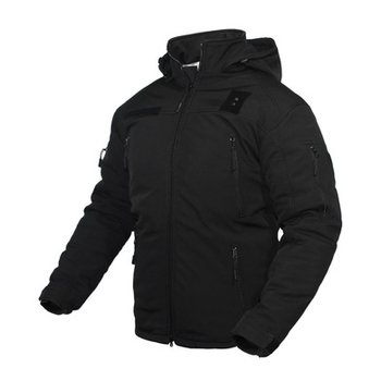 Куртка зимняя Полиция Vik-Tailor SoftShell Черная 52