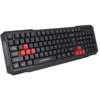 Клавиатура Esperanza EGK102 Red USB (EGK102RUA)