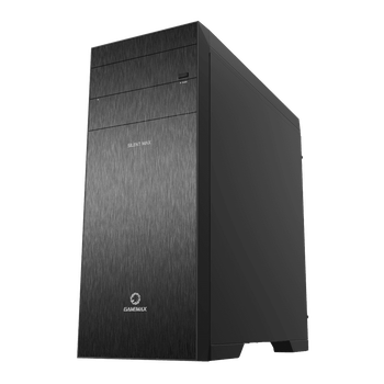 Корпус GameMax Silent Max Black, без БЖ, Full-Tower, E-ATX/ATX/MicroATX/Mini-ITX, 2хUSB 3.0, 2хUSB 2