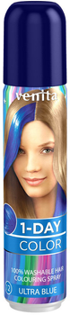 Фарба-спрей для волосся Venita 1-Day Color Сапфіровий синій 50 мл (5902101517331)
