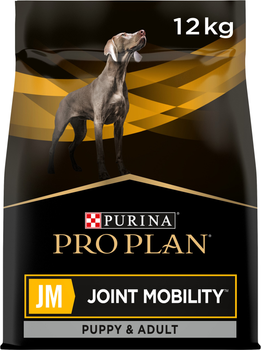 Сухой корм Purina Pro Plan JM Joint Mobility для щенков, взрослых собак и пожилых собак, с питательными веществами, которые помогают поддерживать работу суставов 12 кг (7613036678292)