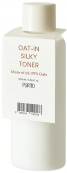 Тонік для обличчя Purito Oat-In Silky з вівсом зволожуючий заспокійлий 200 ml (8809563102563)