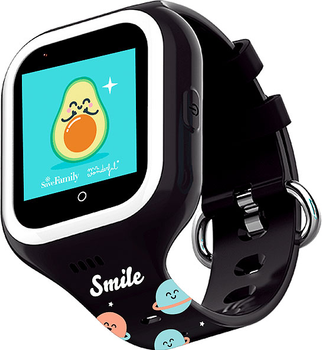 Smartwatch SaveFamily Iconic Plus Mr. Wonderful with GPS and call Czarny SF-RINMW4G (8425402547397)