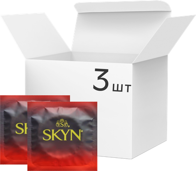 Презервативи Skyn Intense Feel Безлатексні з крапками 3 шт (ROZ6400230151)
