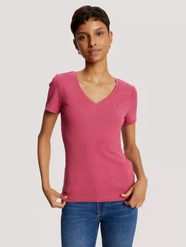 Футболка жіноча Tommy Hilfiger 7648538-BL3 XS Коралова (197232047825)