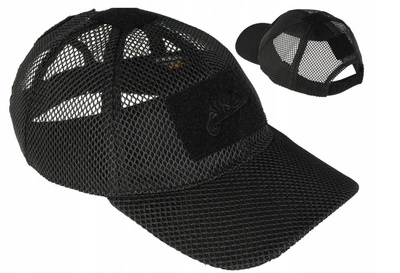 Бейсболка Helikon-Tex Сеть Универсальная One Size Черная M-T