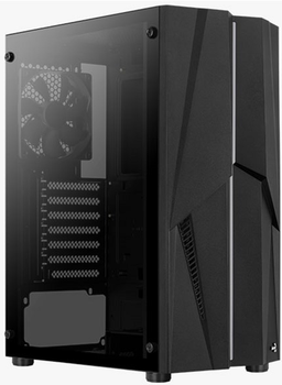 Корпус AEROCOOL Mecha-G-BK-v1 Black Mid Tower RGB