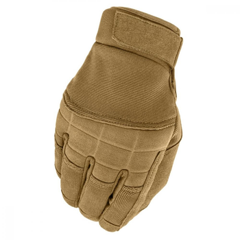 Рукавички польові Mil-Tec з дихаючого матеріалу для тривалого носіння захист рук від ударів штурмові XL Койот