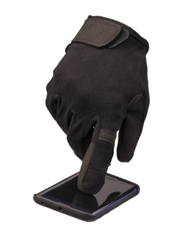 Перчатки Mil-Tec Сенсорные для телефона L Черные (12521102-904-L) M-T