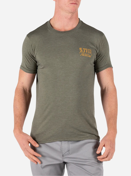 Футболка тактична 5.11 Tactical EMEA GOOD FIGHT Short Sleeve TEE 76288-225 2XL Military Green (2000980634194)