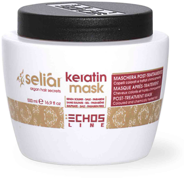 Maska do włosów Echosline Seliar Keratin wzmacniająca z keratyną 500 ml (8033210297375)