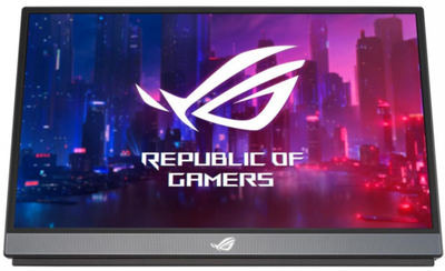 Монитор ASUS 17.3" ROG Strix XG17AHPE IPS Black; 1920x1080 (240 Гц), 3 мс, 300 кд/м2, MicroHDMI, 2xUSB Type-C