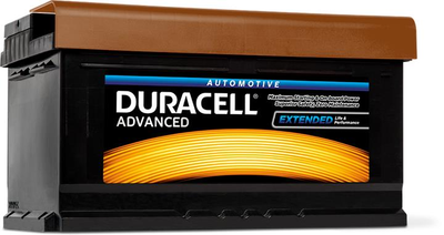 Батарея аккумуляторная Duracell Advanced 12В 80Ач 700А(EN) R+(DA80) пр-во DURACELL