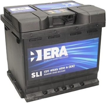 Аккумулятор SLI , 45Ah , EN 400 , 207x175x190 (ДхШхВ) , лівий +, 6СТ-45(545413040) пр-во ERA