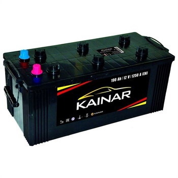 Акумулятор 190Аг-12v Standart+ (513x223x223),L,EN1250(1901214120ЧЧ) вир-во KAINAR