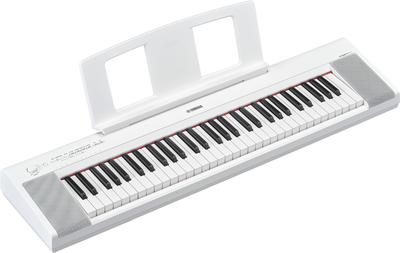 【YAMAHA NP-15WH Piaggero】 Цифровое пианино YAMAHA PIAGGERO NP-15 (White) – фото