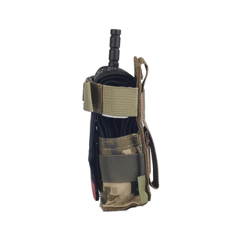 Подсумок медиицинский для турникета M-Tac Компактный Мультикам ММ14 10021030 M-T модульная система крепления MOLLE на жилеты поясные ремни рюкзаки